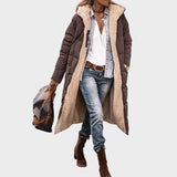 Camélia | Palton Lung Reversibil