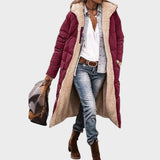 Camélia | Palton Lung Reversibil