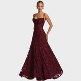 Larissa | Rochie Lungă din Dantelă