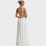 Larissa | Rochie Lungă din Dantelă