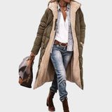 Camélia | Palton Lung Reversibil