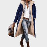 Camélia | Palton Lung Reversibil