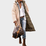 Camélia | Palton Lung Reversibil