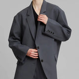 Sofia | Sivi Oversize Blazer