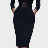 Claribeta | Elegant Midi Dress