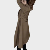 Luísa | Palton Lung cu Butoni