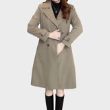 Luísa | Palton Lung cu Butoni