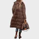 Camélia | Palton Lung Reversibil