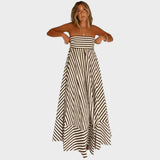 Mira | Rochie maxi fără umeri