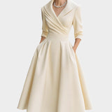 Dona™ | Rochie Midi Elegantă pentru Femei