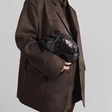 Sofia | Oversize Blazer u smeđem nubuku