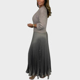 Anabela | Set Pulover și Fustă Plisată