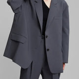 Sofia | Sivi Oversize Blazer