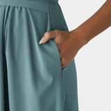 LYNN - Rochie Elegantă cu Design Încrucișat și Talie Înaltă