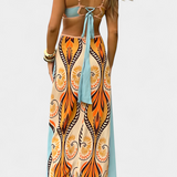 Rochie Sytella cu Decupaje și Design Abstract