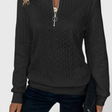 Zoey | Pulover cu Fermuar Moale