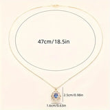 Colier Kavella Noctazure | Aur