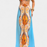 Rochie Sytella cu Decupaje și Design Abstract