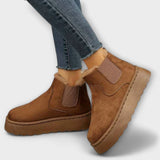 Andrea | Botine de Iarnă cu Stil și Confort Cald