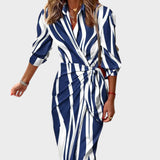 Tina | Rochie lungă cu design încrucișat