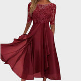 Gabhi | Rochie Midi Cu Detalii Din Dantelă