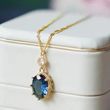 Colier Thessia Lunebray | Aur