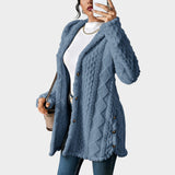 C&G™ | Cardigan Pufos cu Glugă