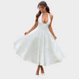 Catalina | Rochie Midi cu Design Romantic