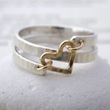 Inel Inimă Deschis Vintage