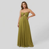 Vivienne | Slip Maxi Haljina s Metalnim Detaljima na Leđima