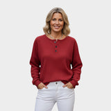 Hela™ | Pulover din tricot Waffle