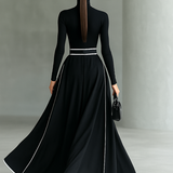 Ginevra | Maxi Crna Haljina