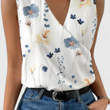 Yariela | Top Ușor de Vară cu Decolteu în V