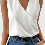 Yariela | Top Ușor de Vară cu Decolteu în V