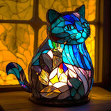 Nala Plava Mačka Glow Lampa