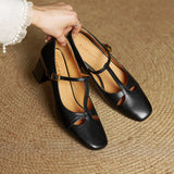 Elora Tocuri Înalte din Piele Autentică