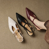 Tocuri Înalte din Piele Noir Autentic