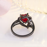 Inel Calindra Rosethorne | Aur alb