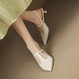 Tocuri Înalte din Piele Noir Autentic