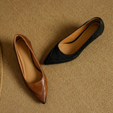 Pantofi cu Toc Înalt din Piele Autentică Belle