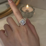 Inel rotativ trifoi cu zirconii