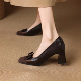 Sandale cu Toc Chunky Blair