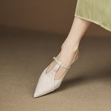 Tocuri Înalte din Piele Noir Autentic