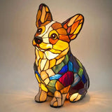 Regal Corgi Glow Lampa