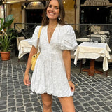 Lea | Puff Mini Haljina
