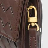 Clutch Melanie cu Detaliu de Nod Aurit