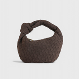 Remi Bolso Mini Woven cu Detaliu de Nod