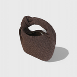 Remi Bolso Mini Woven cu Detaliu de Nod