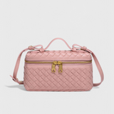 Milla Mini Geantă Woven cu Accesorii Aurii