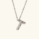 Colier personalizat inițială cu bule